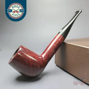 James Upshall Tilshead Group 6 Smooth Large Billiard Estate Briar Pipe, Unsmoked