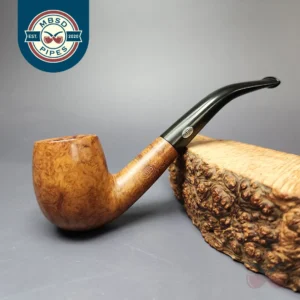 GBD Century Restlite 8 Smooth Bent Billiard Estate Briar Pipe, English Estates