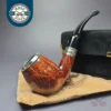 Ser Jacopo Domina 2005 Smooth Egg w/ Silver Estate Briar Pipe, Unsmoked