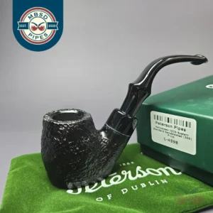 Peterson 2025 Halloween Pipe 306 Sandblasted Sitter Briar Pipe, P-Lip, New