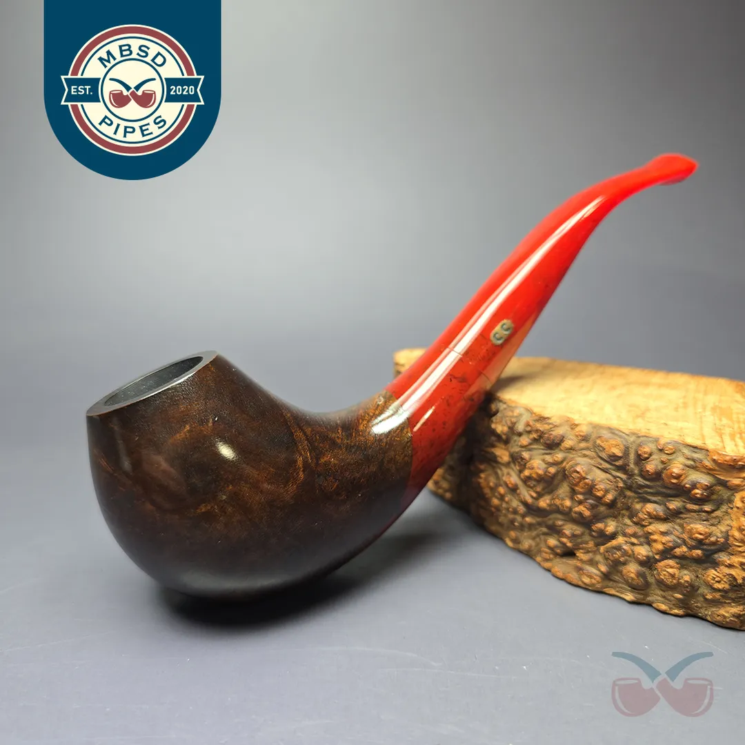 Chacom Volute Smooth Cobra Estate Briar Pipe, Unsmoked