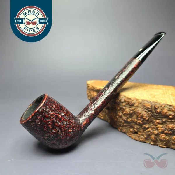 Dunhill 1966 Shell Briar 335 Sandblasted Canadian Estate Briar Pipe, English Estates