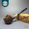 HS Studio Sandblasted Prince w/ Silver Estate Briar Pipe, Unsmoked
