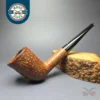 Dunhill 1961 Tanshell ODA 848 Sandblasted Dublin Estate Briar Pipe, English Estates