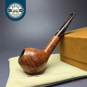 Caminetto 2020 Natural Smooth Apple w/ Cumberland Estate Briar Pipe, Italian Estates