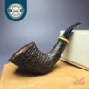 Mike Butera Antique 51G, Group 4 Sandblasted Dublin Briar Pipe, Unsmoked