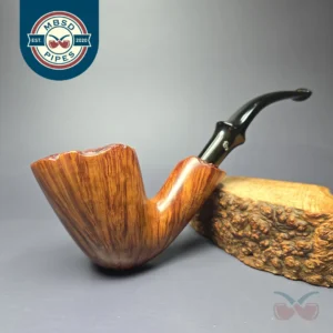 Peterson Plato / Plateau Natural Smooth Freehand Estate Briar Pipe, Irish Estates
