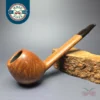 Ed Burak Connoisseur XL Smooth Lumberman Estate Briar Pipe, American Estates