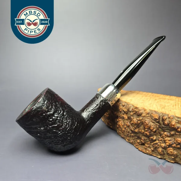 Dunhill 1972 Shell Briar 92 Army Mount Billiard Estate Briar Pipe, English Estates