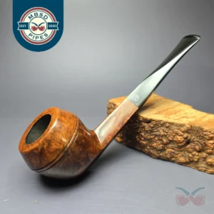 James Upshall P Grade Smooth Bulldog Estate Briar Pipe, English Estates