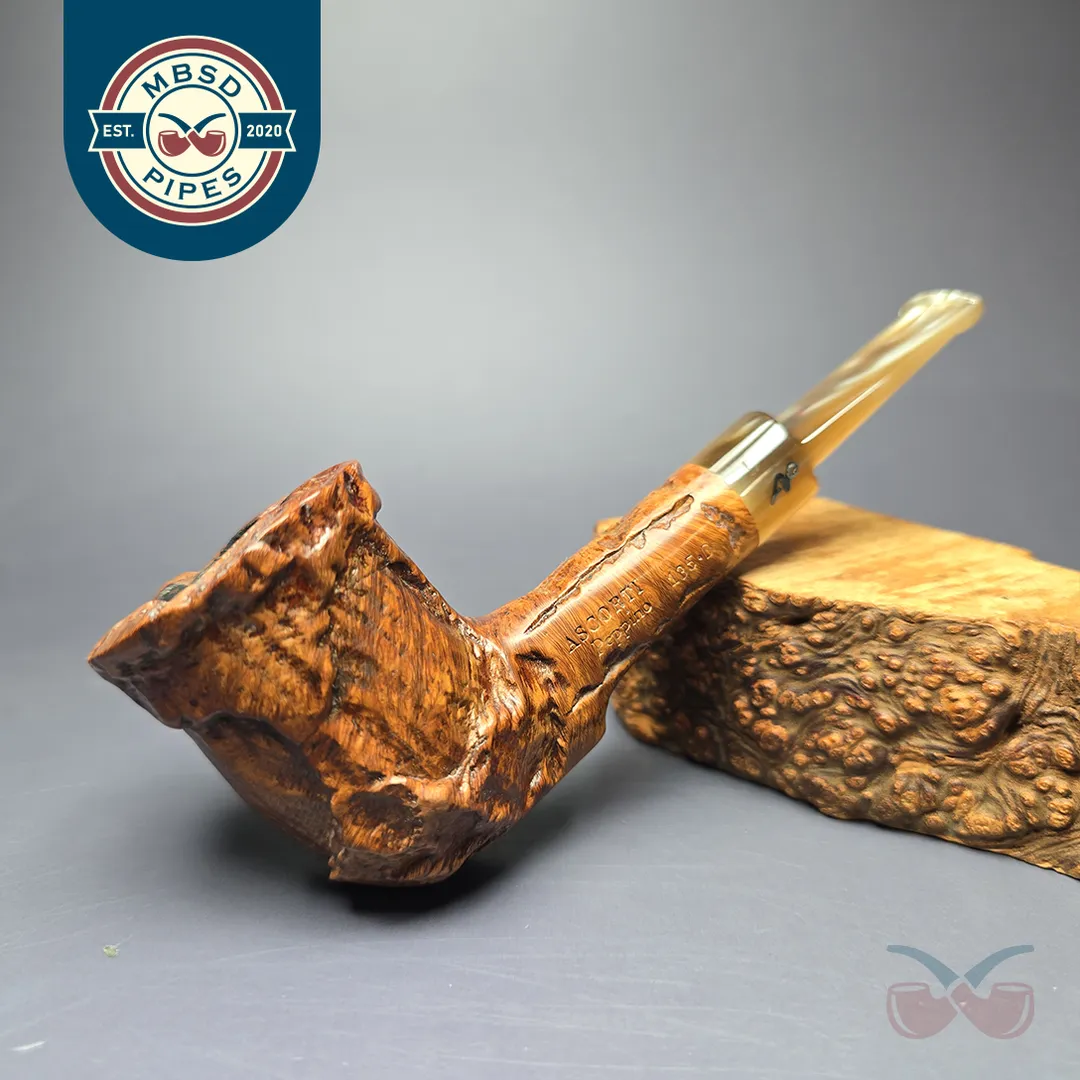 Ascorti Limited Edition Peppino Series 135 New Dear Estate Briar Pipe, Italian Estates