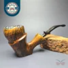 Ben Wade (Preben Holm) Golden Walnut XL Freehand Sitter Estate Briar Pipe, Danish Estates
