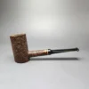 HS Studio Sandblasted Poker Estate Briar Pipe, Unsmoked - Image 2