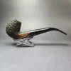 James Upshall Empire Acclaim Magnum Rusticated "LC" Estate Briar Pipe, Unsmoked - Image 2