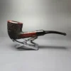 James Upshall Bark Group 6 Partially Rusticated Dublin Estate Briar Pipe, Unsmoked - Image 2
