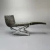 Comoy's Black Coral 83551 Rusticated Cutty Estate Briar Pipe, English Estates - Image 2