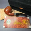 Ser Jacopo Domina 2005 Smooth Egg w/ Silver Estate Briar Pipe, Unsmoked - Image 2