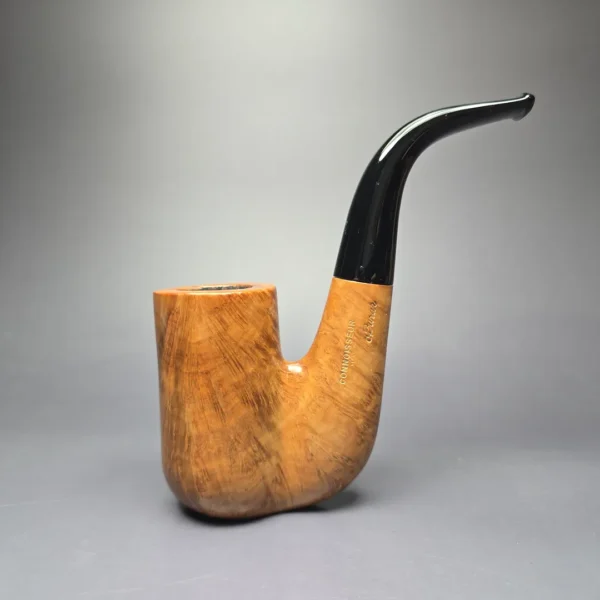 Ed Burak Connoisseur Magnum Smooth Oom Paul Estate Briar Pipe, American Estates - Image 2