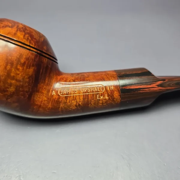 James Upshall A Grade EXL Bullmoose w/ Cumberland Estate Briar Pipe, Unsmoked - Image 2