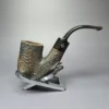 Sasieni 1946-79 Four Dot Rustic Oom Paul S Estate Briar Pipe, English Estates - Image 2