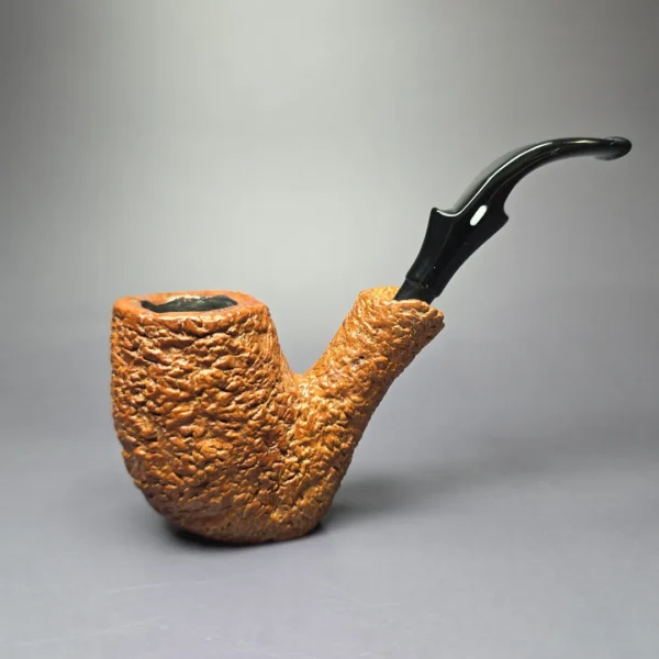Castello 1960s-80s Sea Rock Briar 4K 293 Sitter Estate Briar Pipe, Italian Estates - Image 2
