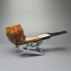 James Upshall P Grade Group 6 Smooth Bulldog Estate Briar Pipe, Unsmoked - Image 2