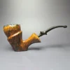 Ben Wade (Preben Holm) Golden Walnut XL Freehand Sitter Estate Briar Pipe, Danish Estates - Image 2