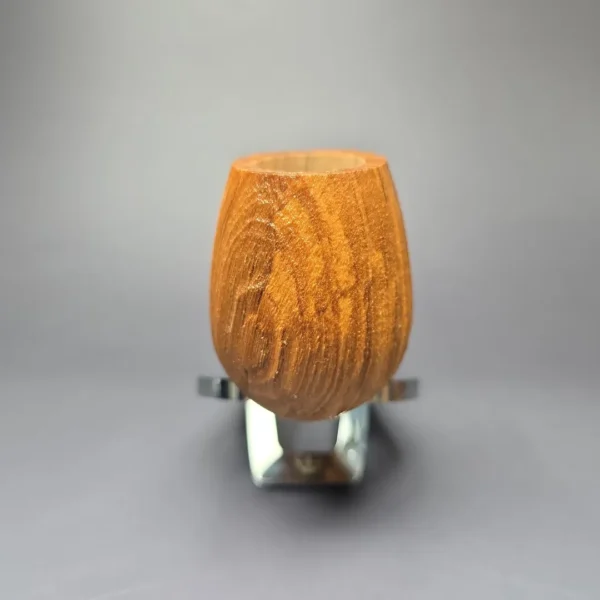 Papa Bear’s Pipes by Tim Beaumont Sandblasted Olivewood Brandy Handmade Pipe, New - Image 3