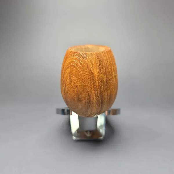 Papa Bear's Pipes by Tim Beaumont Sandblasted Olivewood Billiard Handmade Pipe, New - Image 3