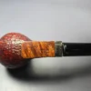 Mastro de Paja 2012 Sandblasted Apple w/ Silver Estate Briar Pipe, Italian Estates - Image 3