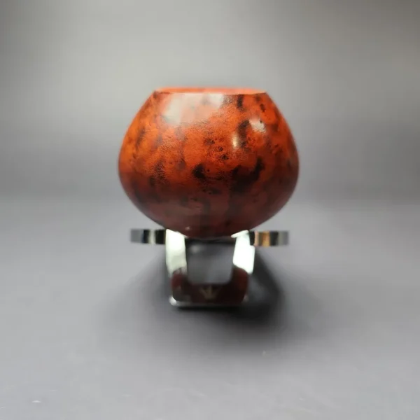 Nording Nosewarmer Smooth Cognac Apple w/ Palm Wood Estate Briar Pipe, Unsmoked - Image 3