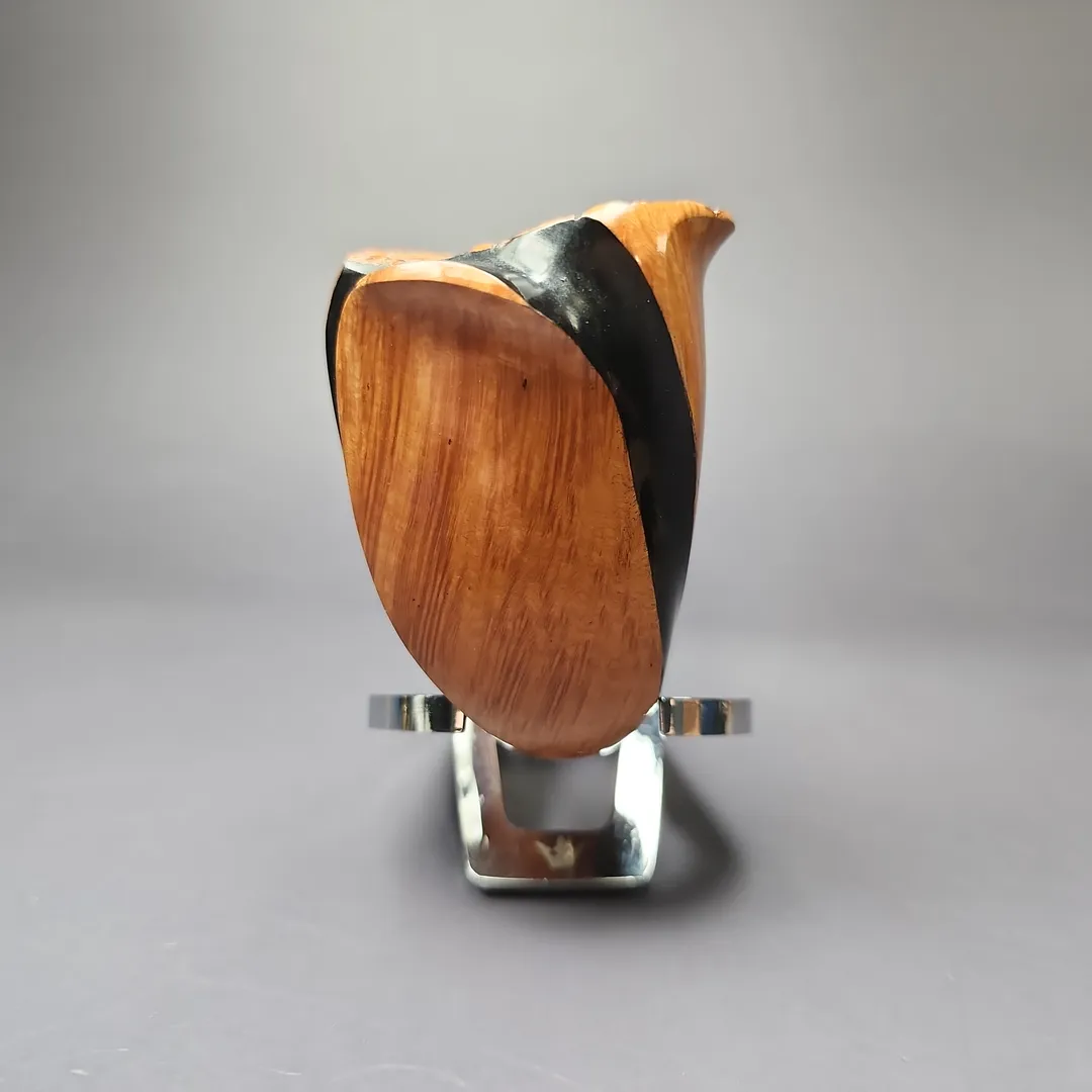 Nording Spiral Natural Smooth Freehand Estate Briar Pipe, Unsmoked - Image 3