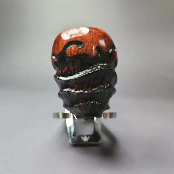 Nording Abstract Partially Rusticated Freehand Estate Briar Pipe, Unsmoked - Image 3