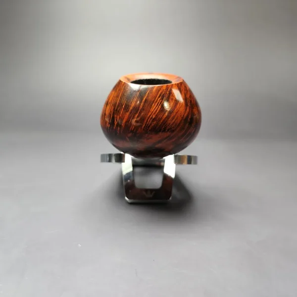 Nording Nosewarmer 1 2 Smooth Cognac Apple w/ Palm Wood Estate Briar Pipe, Unsmoked - Image 3