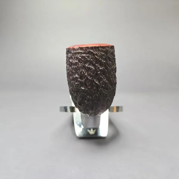 James Upshall Bark Group 6 Partially Rusticated Cutty Estate Briar Pipe, Unsmoked - Image 3