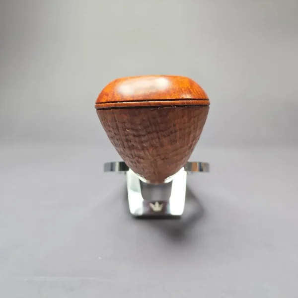 Sebastian Heck Partially Sandblasted Rhodesian w/ Mammoth Estate Briar Pipe, Unsmoked - Image 3