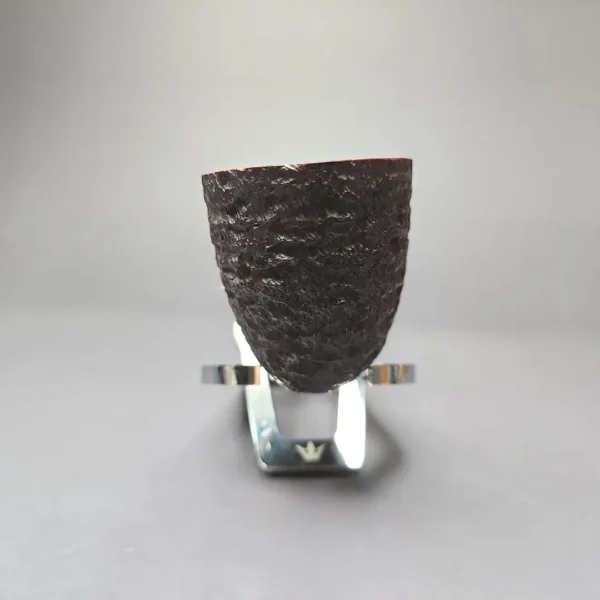James Upshall Bark Group 5 Partially Rusticated Dublin Estate Briar Pipe, Unsmoked - Image 3