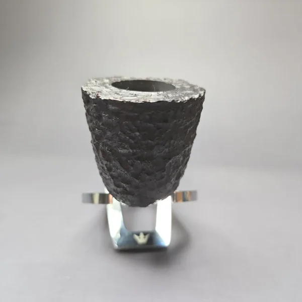 James Upshall Bark Group 6 Rusticated Dublin Estate Briar Pipe, Unsmoked - Image 3