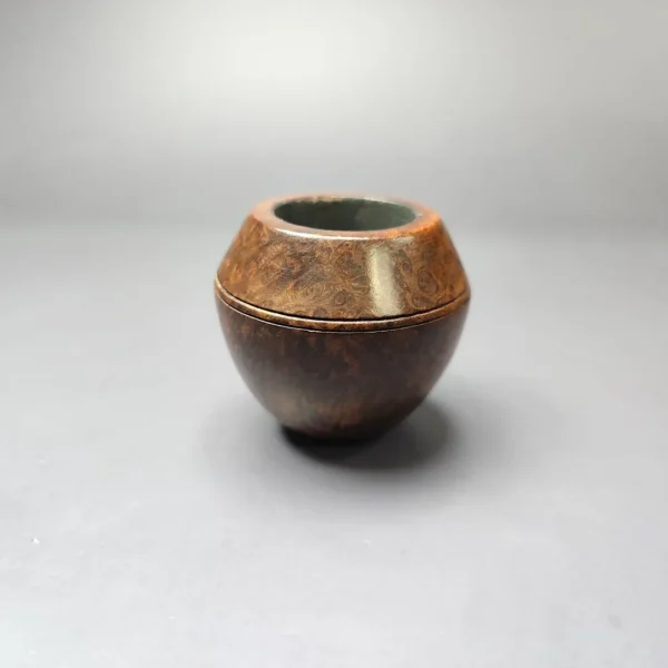 Digby by GBD Conquest 9566 Smooth Rhodesian Estate Briar Pipe, English Estates - Image 3