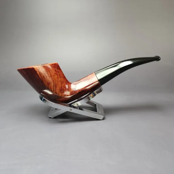 WO Larsen (1960s; Sven Knudsen Design) De Luxe 72 Smooth Dublin Estate Briar Pipe, Danish Estates - Image 3