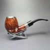 Ser Jacopo Domina 2005 Smooth Egg w/ Silver Estate Briar Pipe, Unsmoked - Image 3