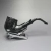 Peterson 2025 Halloween Pipe 301 Sandblasted Bent Pot Briar Pipe, P-Lip, New - Image 3