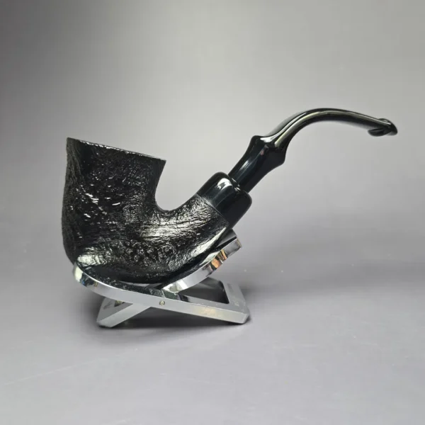 Peterson 2025 Halloween Pipe XL315 Sandblasted Calabash Briar Pipe, P-Lip, New - Image 3