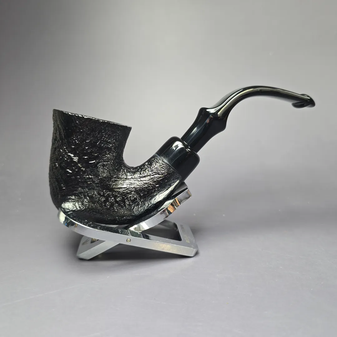 Peterson 2025 Halloween Pipe XL315 Sandblasted Calabash Briar Pipe, P-Lip, New - Image 3