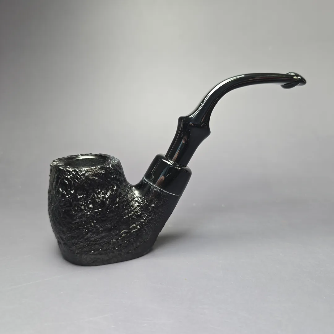 Peterson 2025 Halloween Pipe 306 Sandblasted Sitter Briar Pipe, P-Lip, New - Image 3