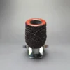 Walt Cannoy 10th Anniversary Cardinal House Munn Rusticated Billiard Handmade Briar Pipe, New - Image 3