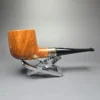 Cavicchi CCCCC Grade Smooth Billiard w/ Silver Estate Briar Pipe, Italian Estates - Image 3