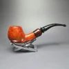 Paul Becker Partially Sandblasted Blowfish Estate Briar Pipe, German Estates, 9mm - Image 3