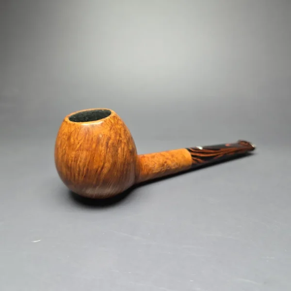 Caminetto 2020 Natural Smooth Apple w/ Cumberland Estate Briar Pipe, Italian Estates - Image 3