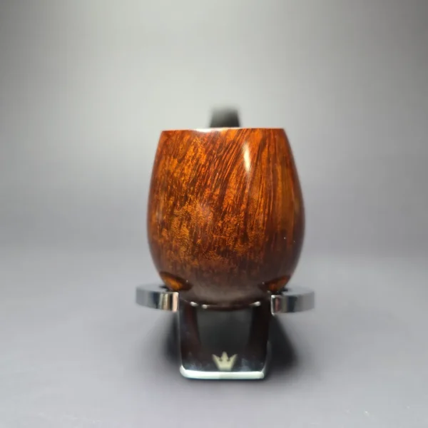 James Upshall Grade A Group 6 Smooth Bent Apple Estate Briar Pipe, Unsmoked - Image 3
